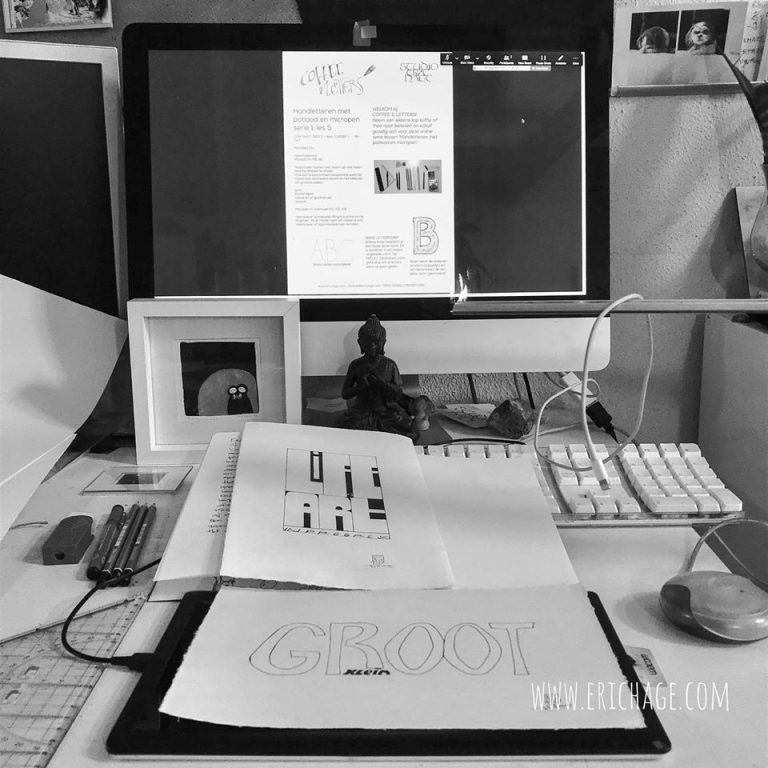 Handletteren workshop